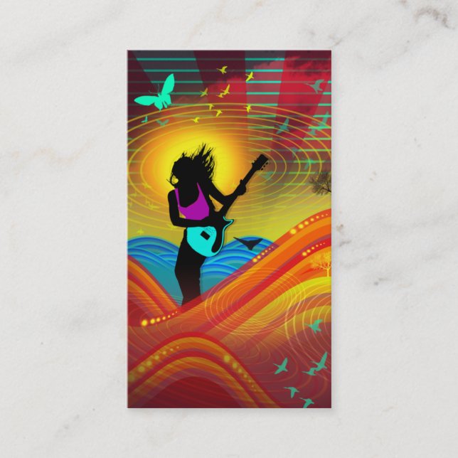 "Sunshine Rock" Business Card (Front)