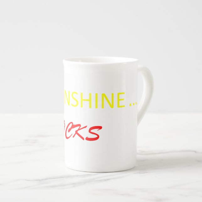 Sunshine Rocks Coffee Mug (Front Right)