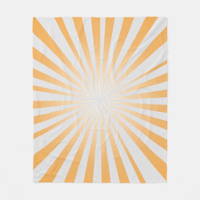 Sunshine Serenade Fleece Blanket (Front)