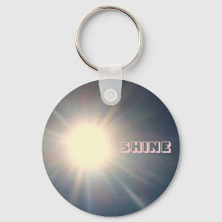 SUNSHINE, "SHINE "keychain Key Ring