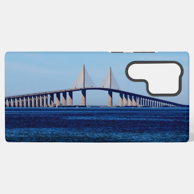 Sunshine Skyway Bridge Samsung Phone Cases (Back Horizontal)