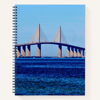 Sunshine Skyway Bridge Spiral Notebook