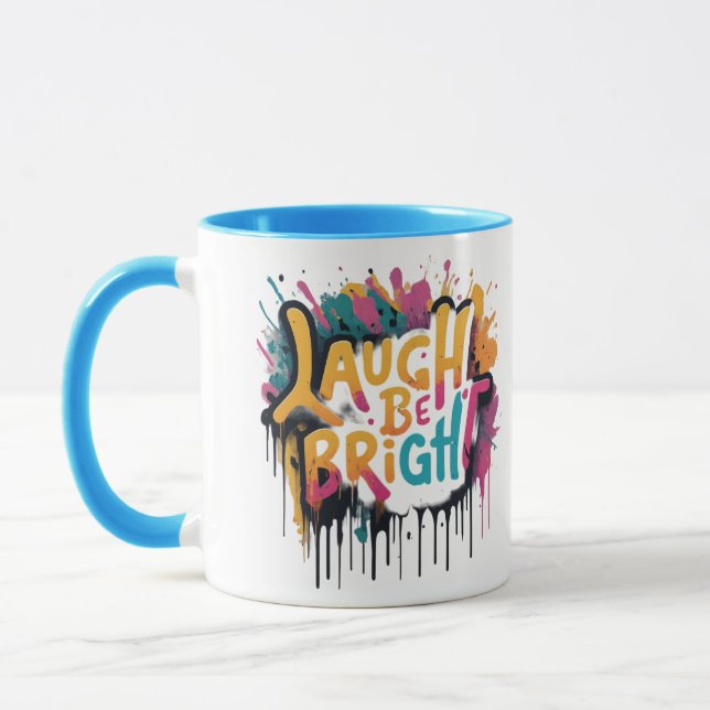 Sunshine Smiles: Laugh Be Bright Mug (Left)