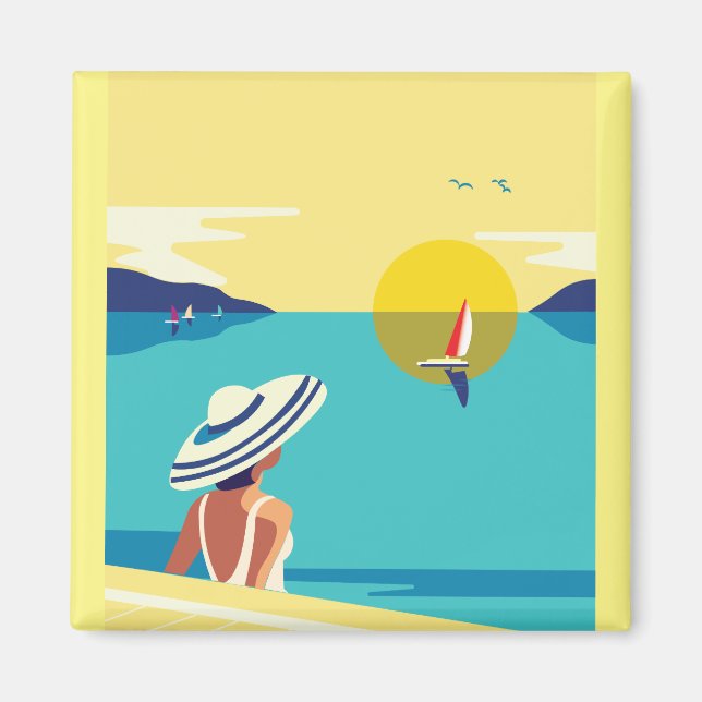 Sunshine Splendour Magnet (Front)