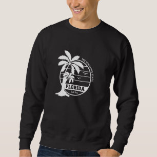 Sunshine State Florida South Beach Hello Summer Vi Sweatshirt
