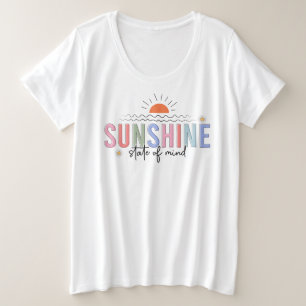 Sunshine State Of Mind Plus Size T-Shirt