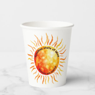 Sunshine state of Mind, Worries left behind Paper Cups
