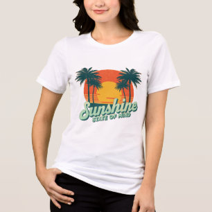 Sunshine State Tee, Retro Beach Vacation Shirt