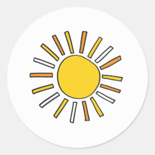 Sunshine sticker