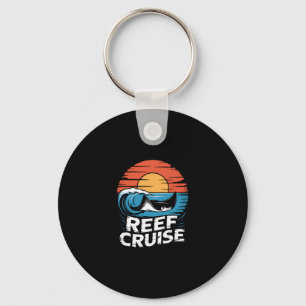 Sunshine Stingray Reef Cruise For Ocean Lovers 1  Key Ring