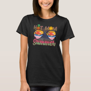 Sunshine Summer Palm Trees Beach Vibes Tropical Su T-Shirt