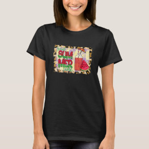 Sunshine Summer Palm Trees Beach Vibes Tropical Su T-Shirt