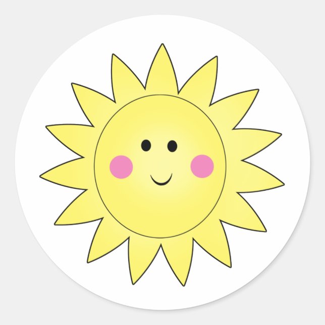 Sunshine Summer Stickers (Front)