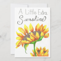 Sunshine Sunflower by Sherry Jarvis 