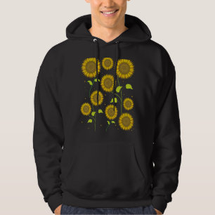 Sunshine Sunflower Hippie Flower Blossoms Nature S Hoodie