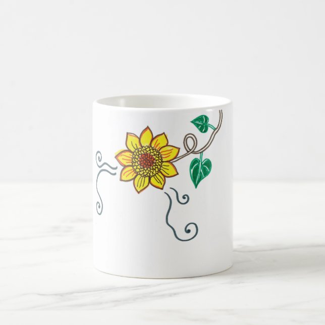 Sunshine Sunflower Mug (Center)