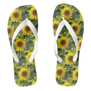 Sunshine Sunflowers Jandals