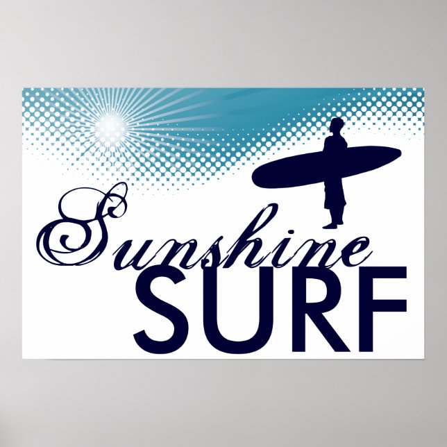sunshine surf poster (Front)