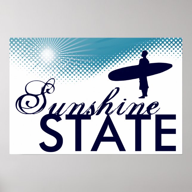 sunshine surf poster (Front)