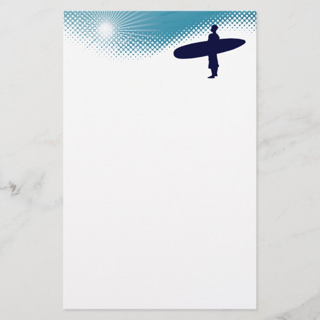 sunshine surfing stationery (Front)