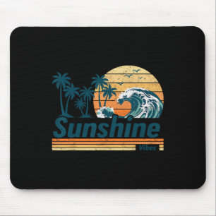 Sunshine Vibes Group Matching Family Vacation Summ Mouse Pad