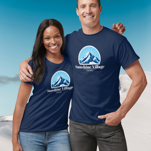 Sunshine Village Canada ski resort souvenir gift T-Shirt (Creator Uploaded)
