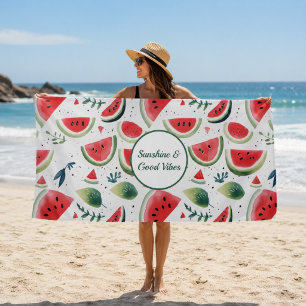 Sunshine Watermelon Towel