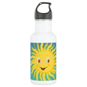 Sunshine With Circular Lines 532 Ml Water Bottle