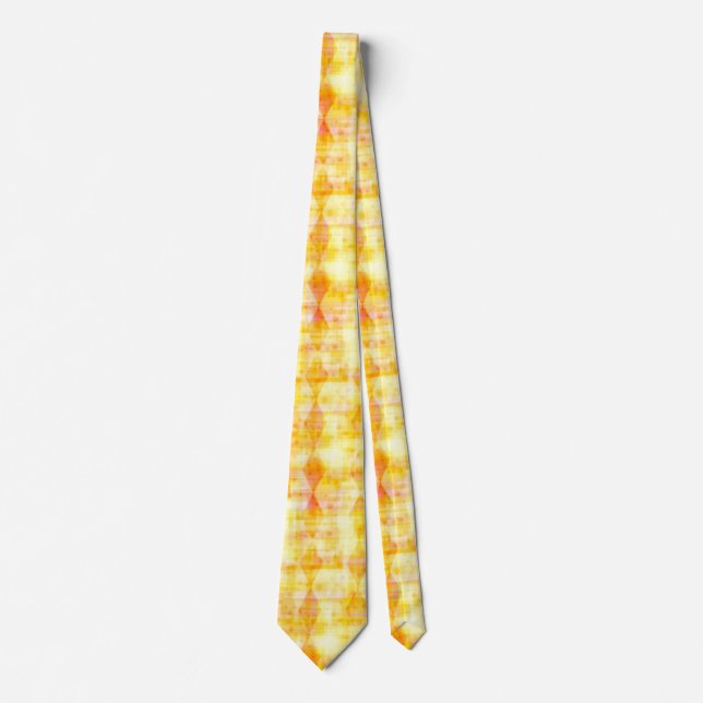 Sunshine yellow and orange tie (Front)