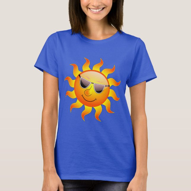 Sunshine yellow blue T-Shirt (Front)