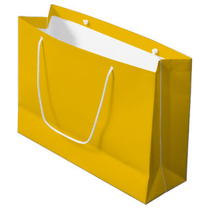 Sunshine Yellow Solid Colour Large Gift Bag