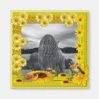 Sunshine Yellow Sunflower Photo Frame