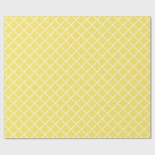 Sunshine Yellow Tie Dye Wrapping Paper