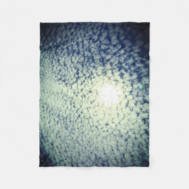 Sunshining Through the Clouds Fleece Blanket (Front)