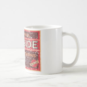 Sunside - distressed coffee mug