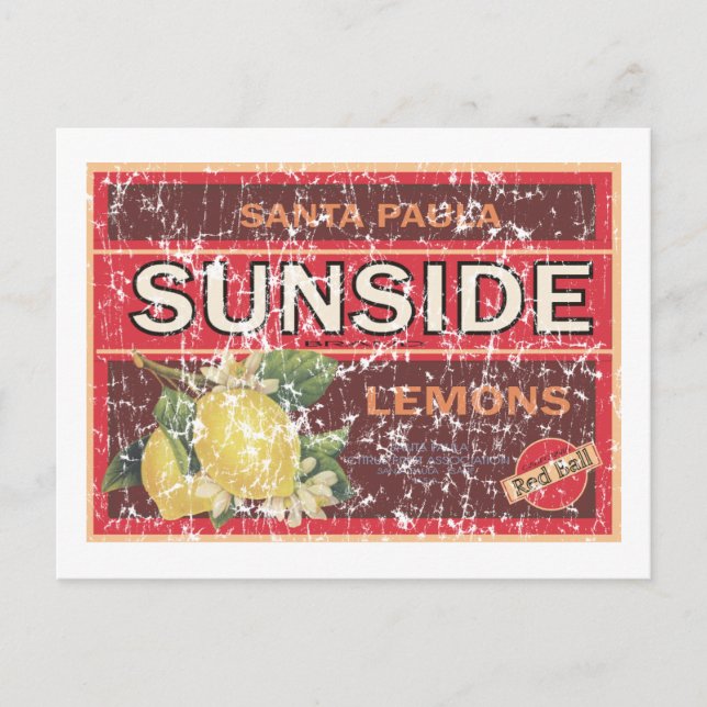 Sunside - distressed postcard (Front)