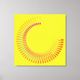 Sunthesizer Canvas Print