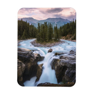 Sunwapta Falls Jasper National Park Magnet