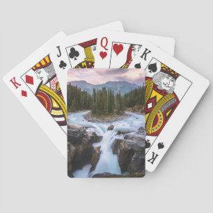 Sunwapta Falls Jasper National Park Playing Cards
