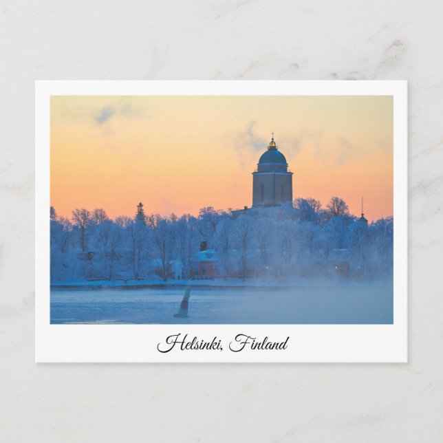 Suomenlinna lighthouse postcard (Front)