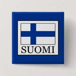 Suomi 15 Cm Square Badge