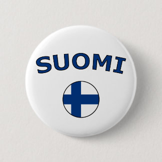 Suomi 6 Cm Round Badge