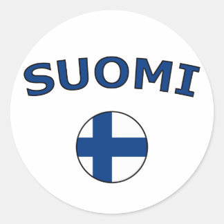 Suomi Classic Round Sticker