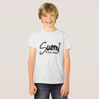 Suomi Finland 1 Kids' T-shirt Tri-Blend Shirt