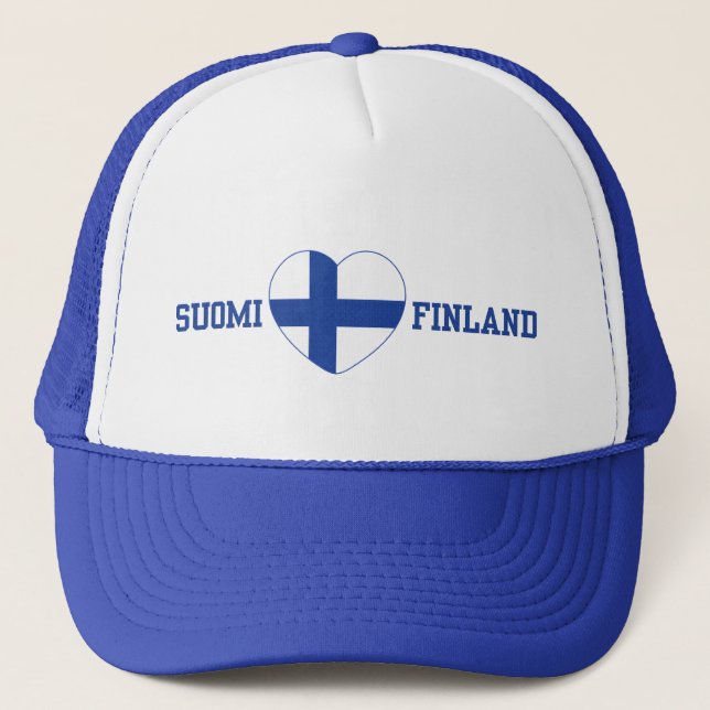 SUOMI FINLAND hat (Front)