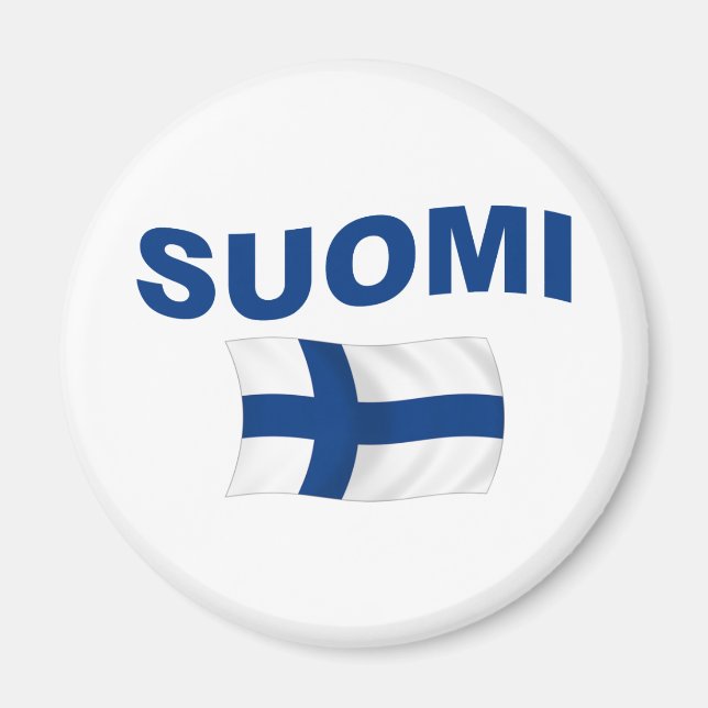 Suomi (Finland) Magnet (Front)