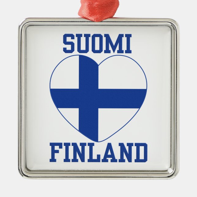 SUOMI FINLAND ornament (Front)