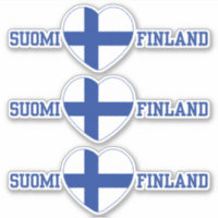 SUOMI FINLAND stickers