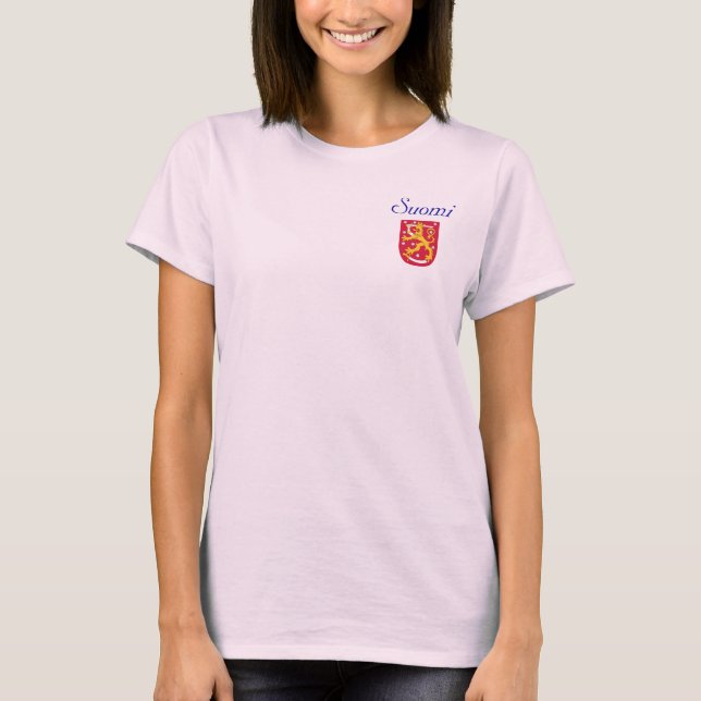 SUOMI (FINLAND) T-Shirt (Front)