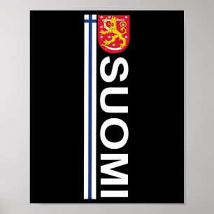 Suomi Soccer And Sport Print - Finnish National Pr